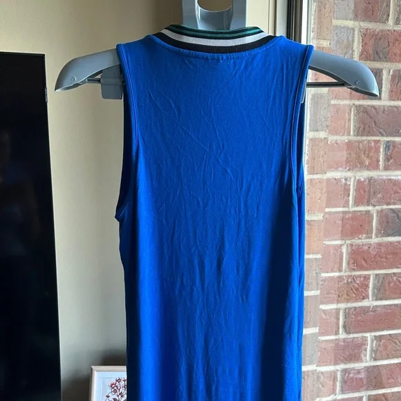 Topshop Vibrant Blue Midi Dress - Picture 6 of 8